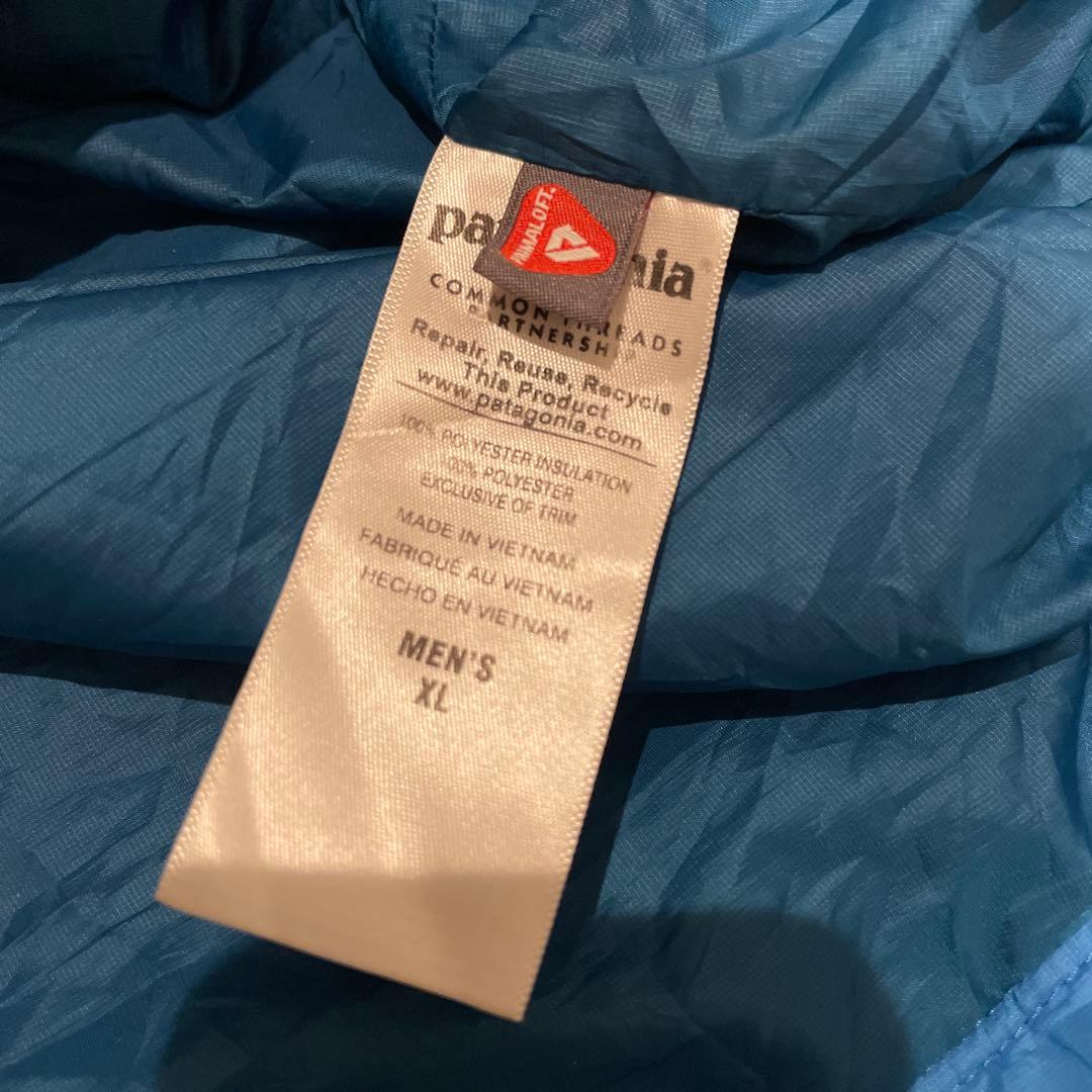 希少サイズ　XL patagonia ナノパフベスト　ブルー