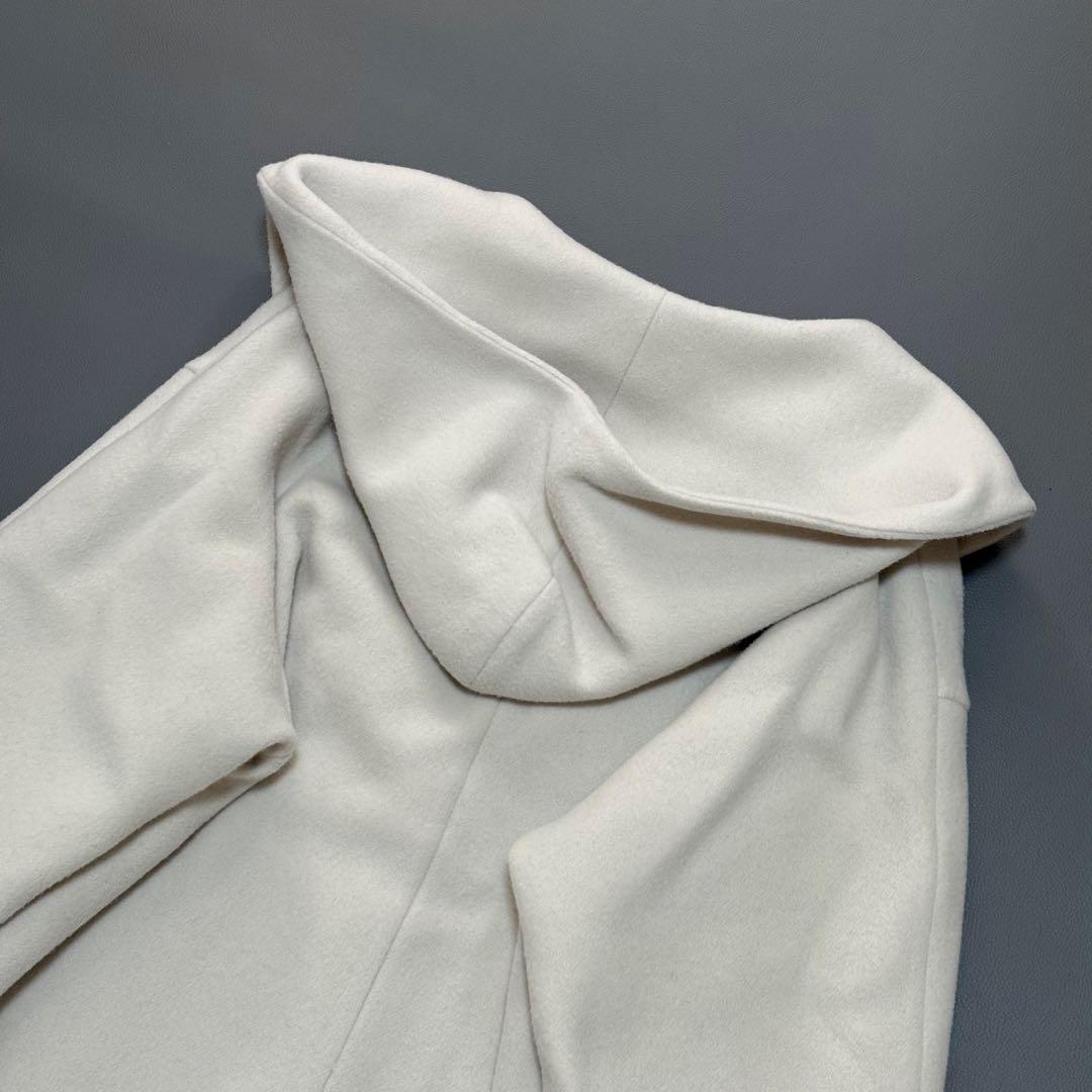 WhimGazette ウィムガゼット メリンプフーデッドコート エクリュ