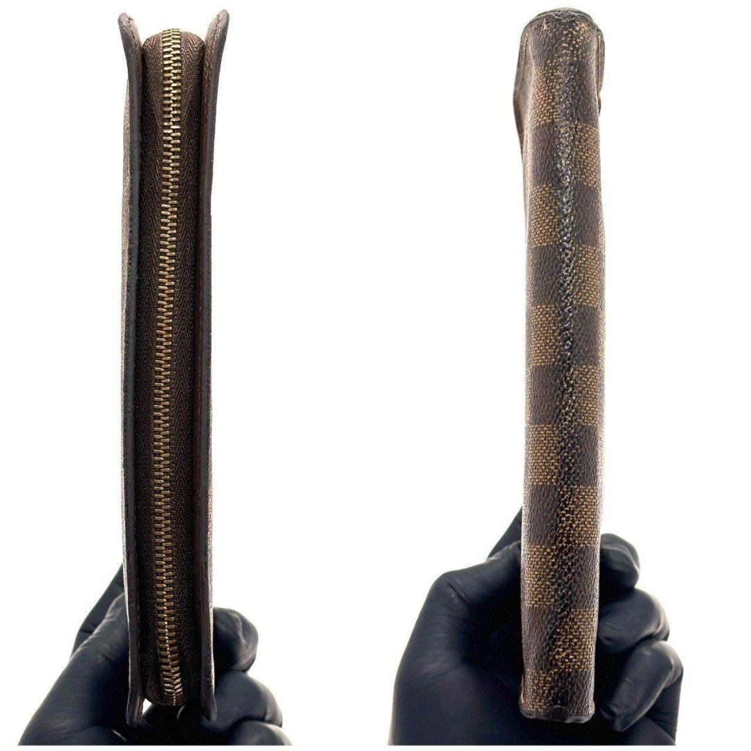 A*e様 ルイヴィトン　ダミエ 長財布 ポルトモネジップ ラウンドファスナー　ブ