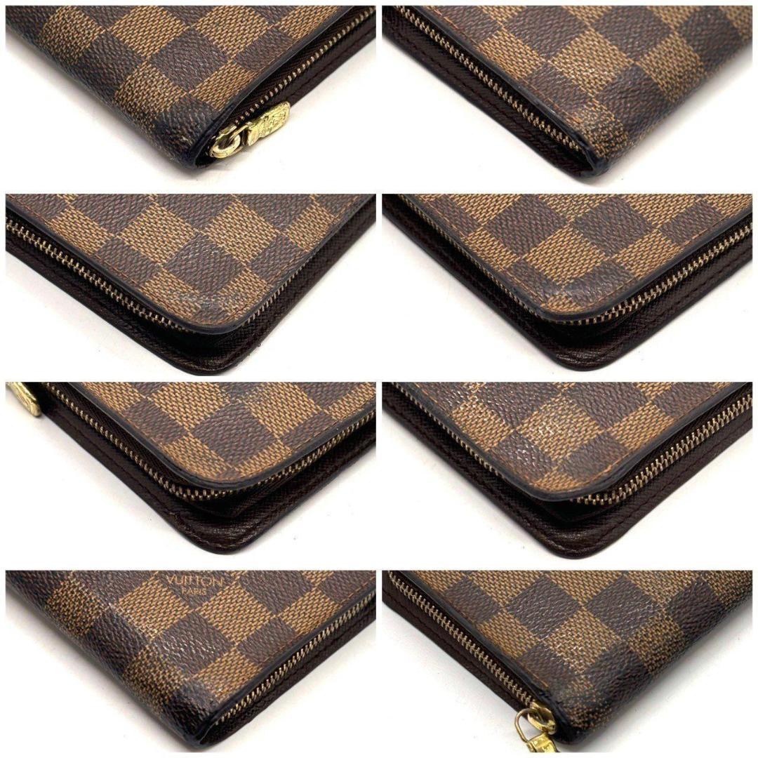 A*e様 ルイヴィトン　ダミエ 長財布 ポルトモネジップ ラウンドファスナー　ブ