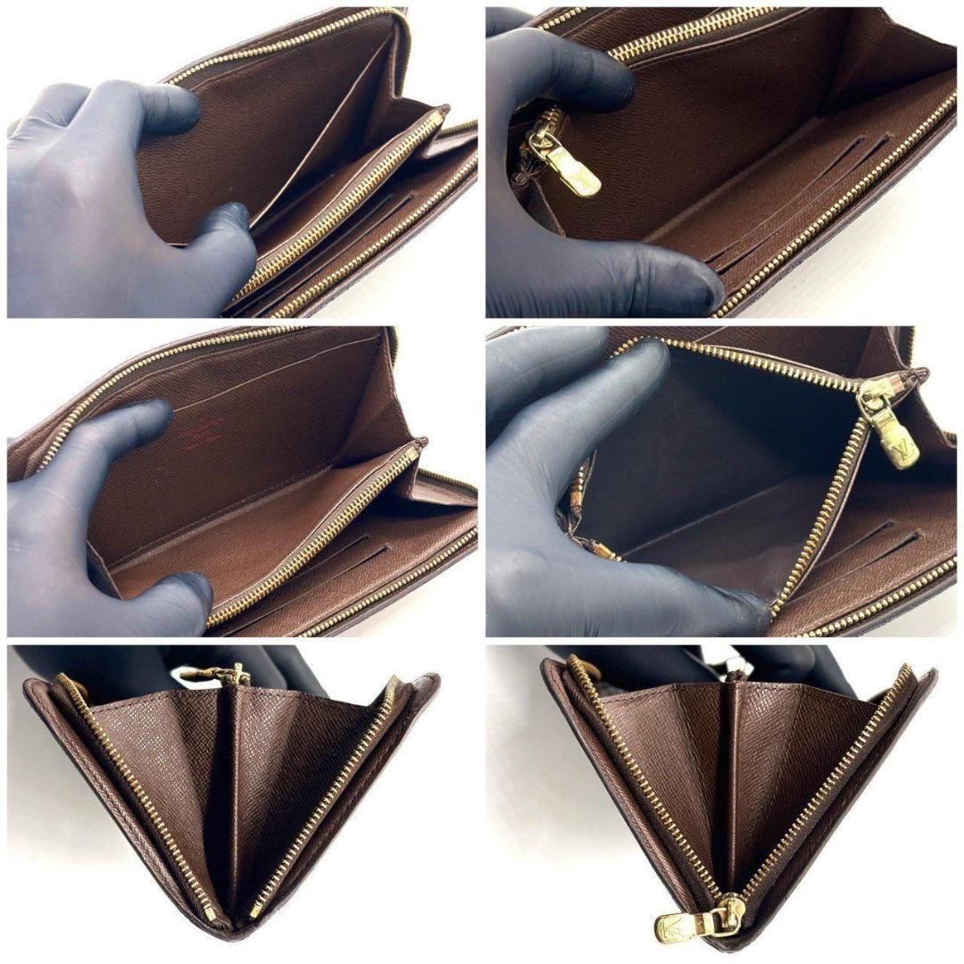 A*e様 ルイヴィトン　ダミエ 長財布 ポルトモネジップ ラウンドファスナー　ブ