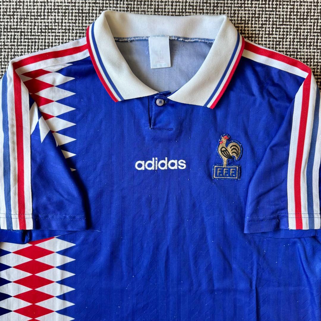 【ジダン代表デビュー１４番モデル】ジダン ＃１４ フランス代表 １９９４（H）