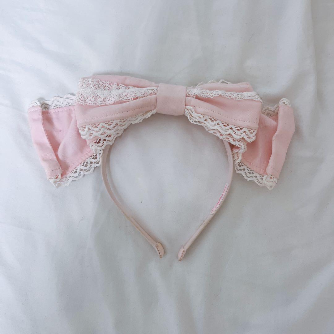 Angelic Pretty くるりんカチューシャ ピンク