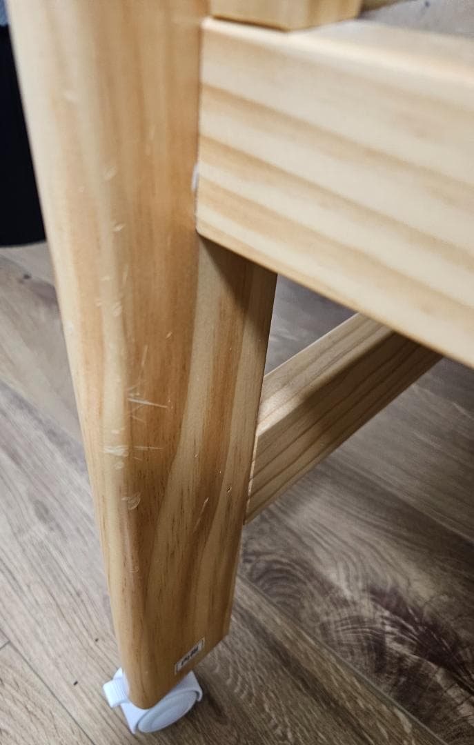 にこ　 カトージ ベビーベッド ハイポジション +マット + 敷きパッド