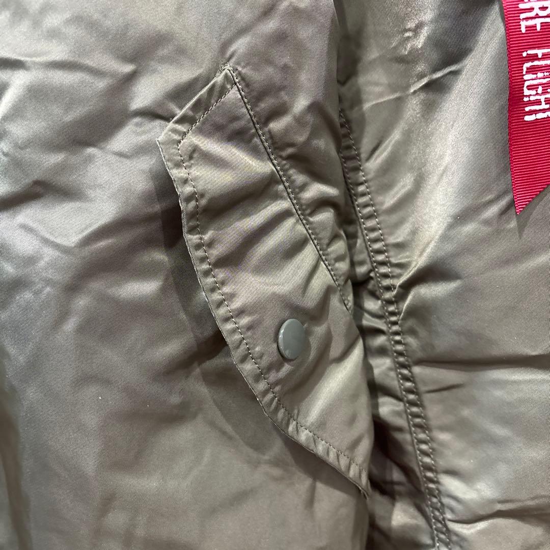 ALPHA INDUSTRIES MA-1 フライトジャケット グリーン　XL