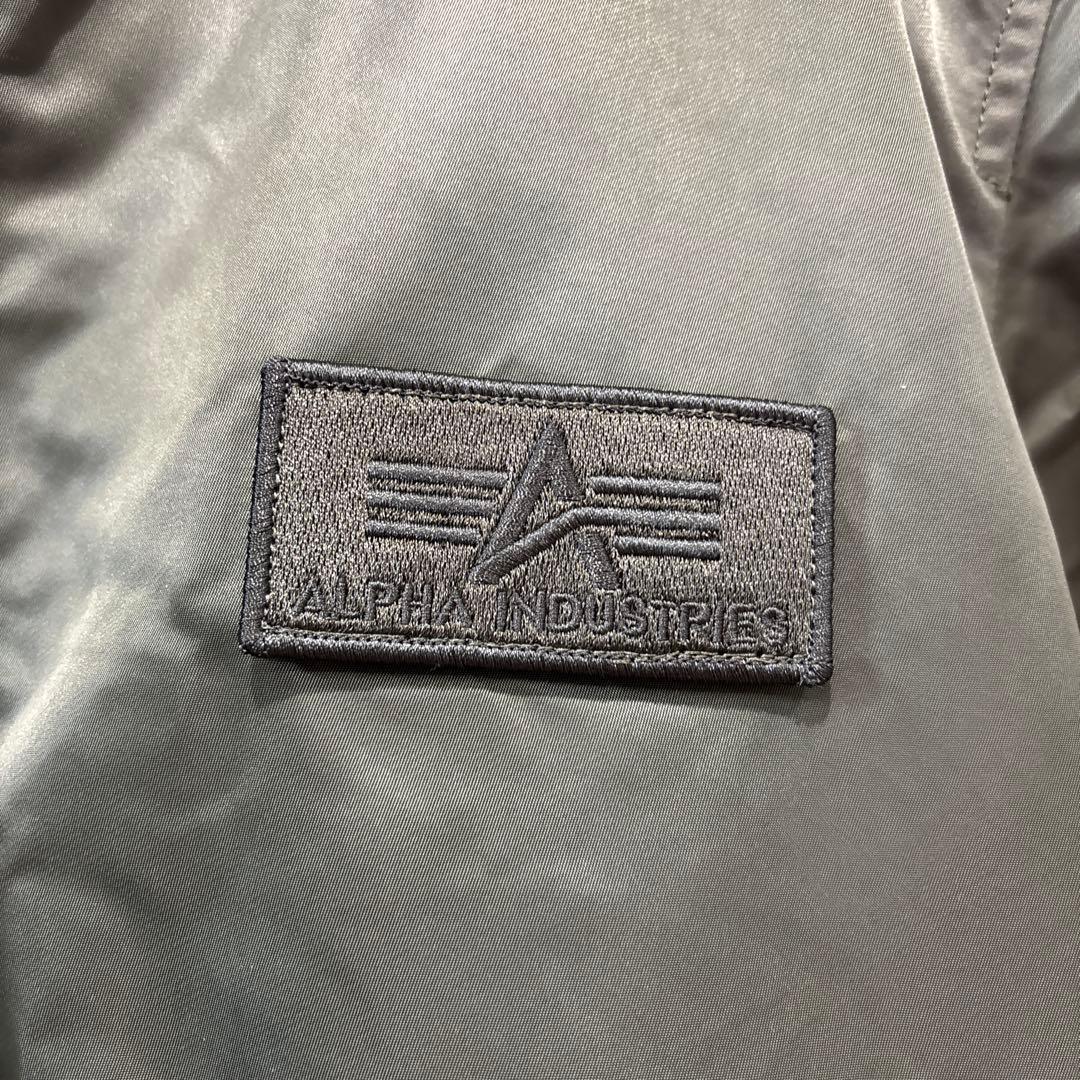 ALPHA INDUSTRIES MA-1 フライトジャケット グリーン　XL