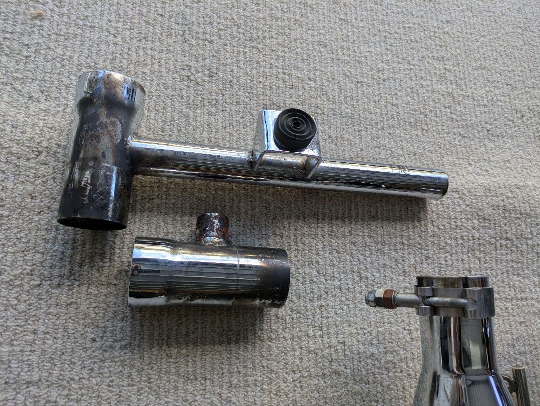 w800 ボートラップ　シガーマフラー