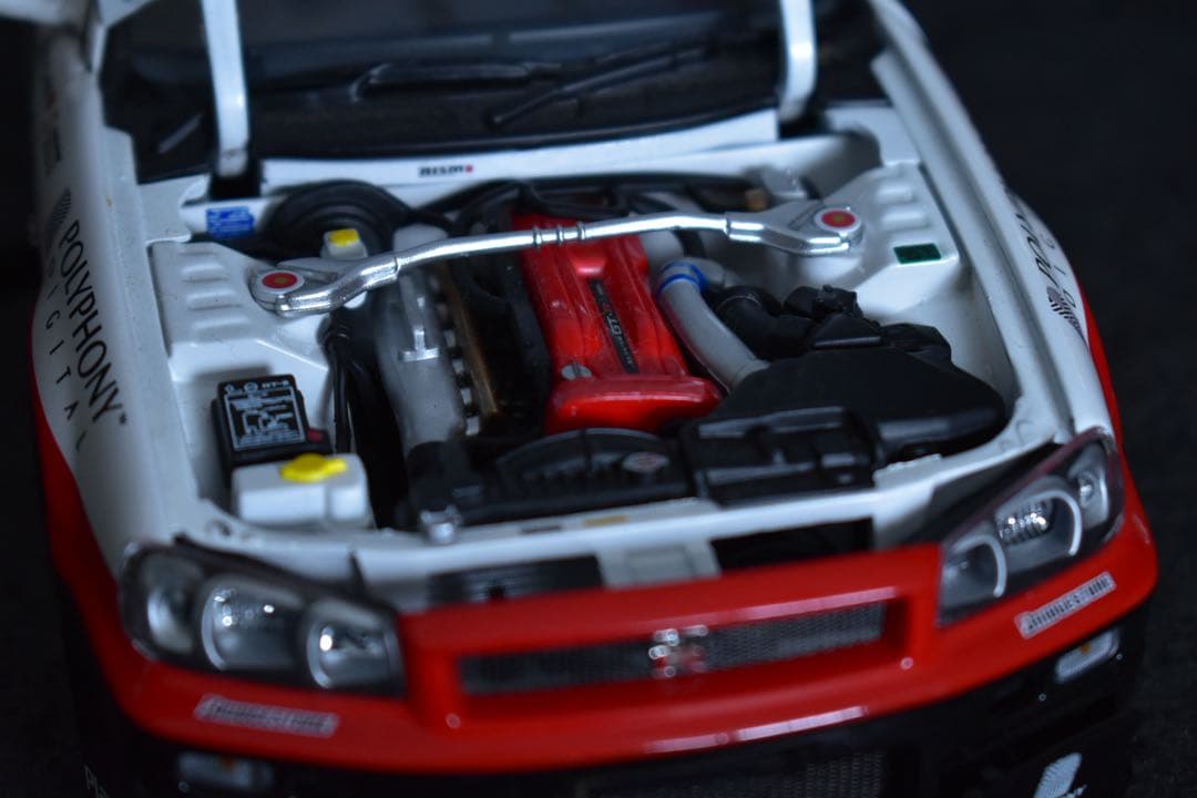 1/18 オートアート 日産 グランツーリスモ R34 スカイライン GT-R