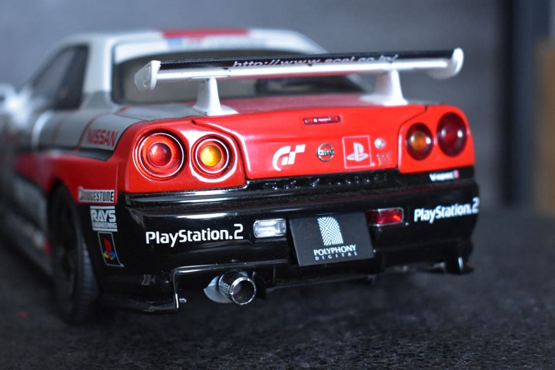 1/18 オートアート 日産 グランツーリスモ R34 スカイライン GT-R