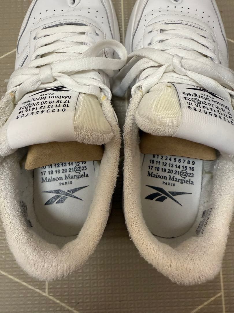 Margiela x Reebok タビスニーカー ホワイト