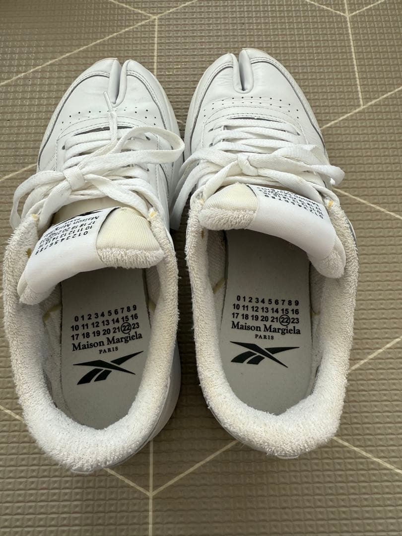 Margiela x Reebok タビスニーカー ホワイト