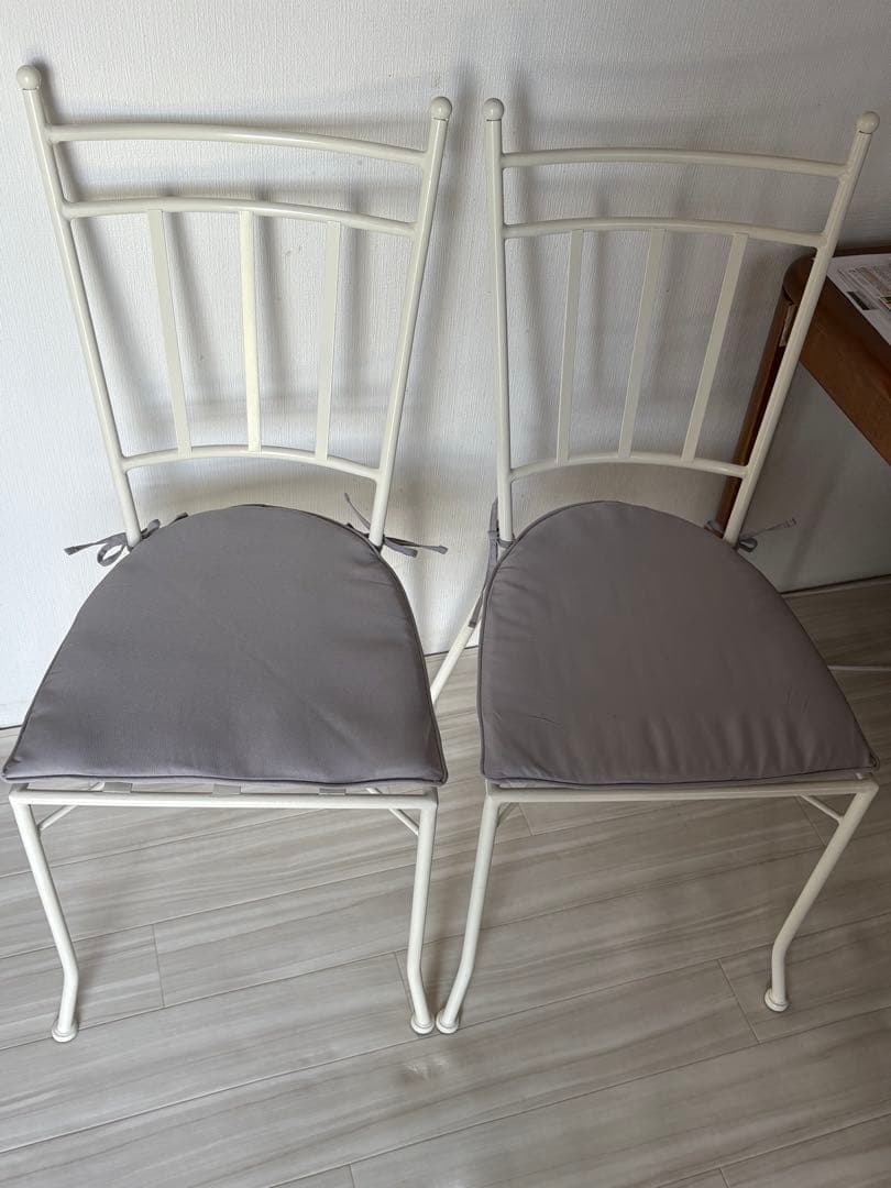 【美品最終値下げ】Francfrancフランフラン キャーロチェア 2脚セット