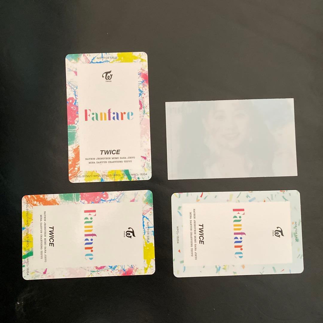 TWICE Fanfare ソロトレカ ツウィ ハイタッチ券 レアトレカ