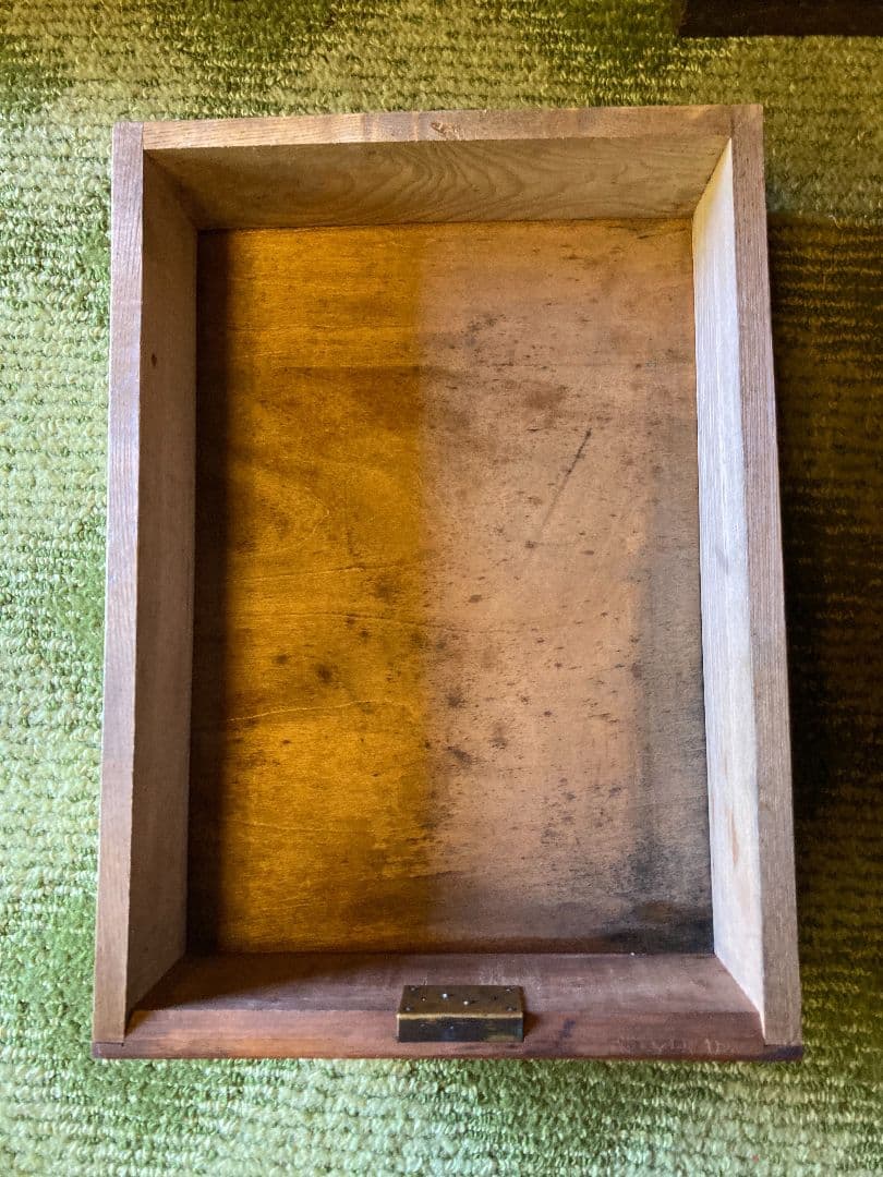 【送料込】文机 古家具 書斎机 昭和レトロ　アンティーク家具　机　レトロ