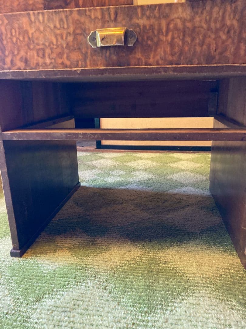 【送料込】文机 古家具 書斎机 昭和レトロ　アンティーク家具　机　レトロ