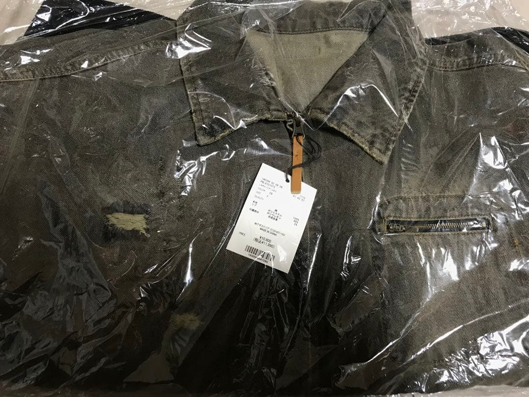 最終お値下価格PAGEBOY 【PBLIM】ダメージデニムブルゾン