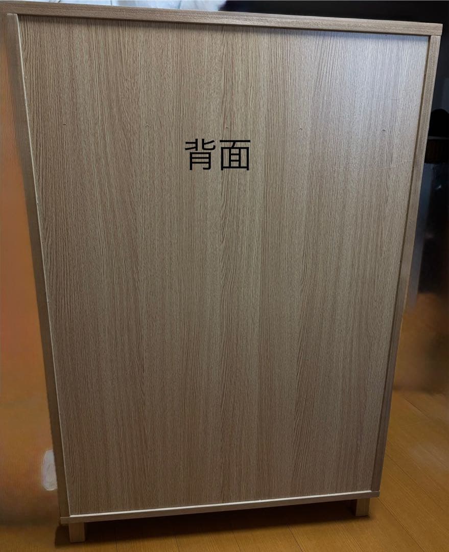 無印良品 タモ材 チェスト ６段 汚れあり