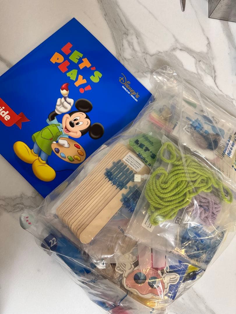 2025年　交換済み　DWE レッツプレイ ディズニー英語システム DVD