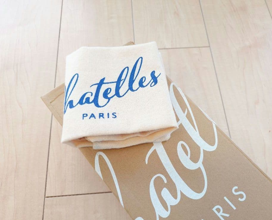 Chatelles 黒 ポインテッドトゥ シューズ