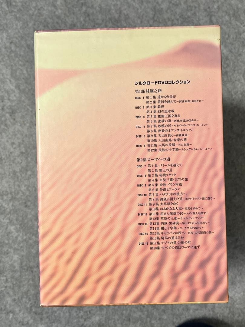 シルクロード　NHK DVDセット