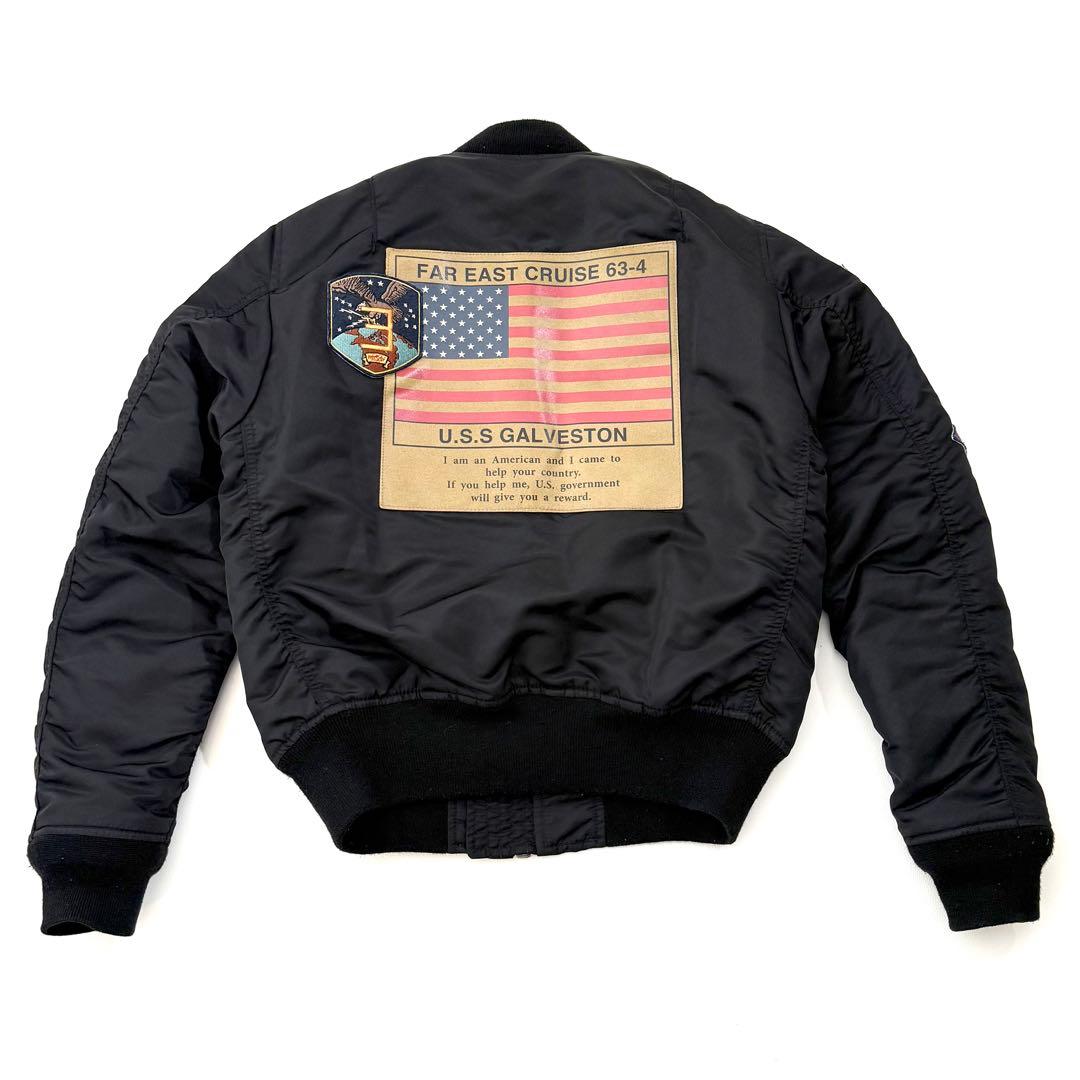 アヴィレックス MA-1 TOP GUN 限定 M ブラック