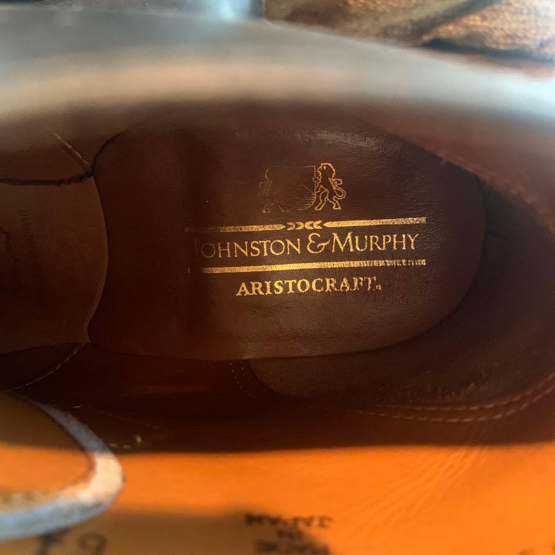 ジョンストン＆マーフィー ショートブーツ サイズ6 1/2