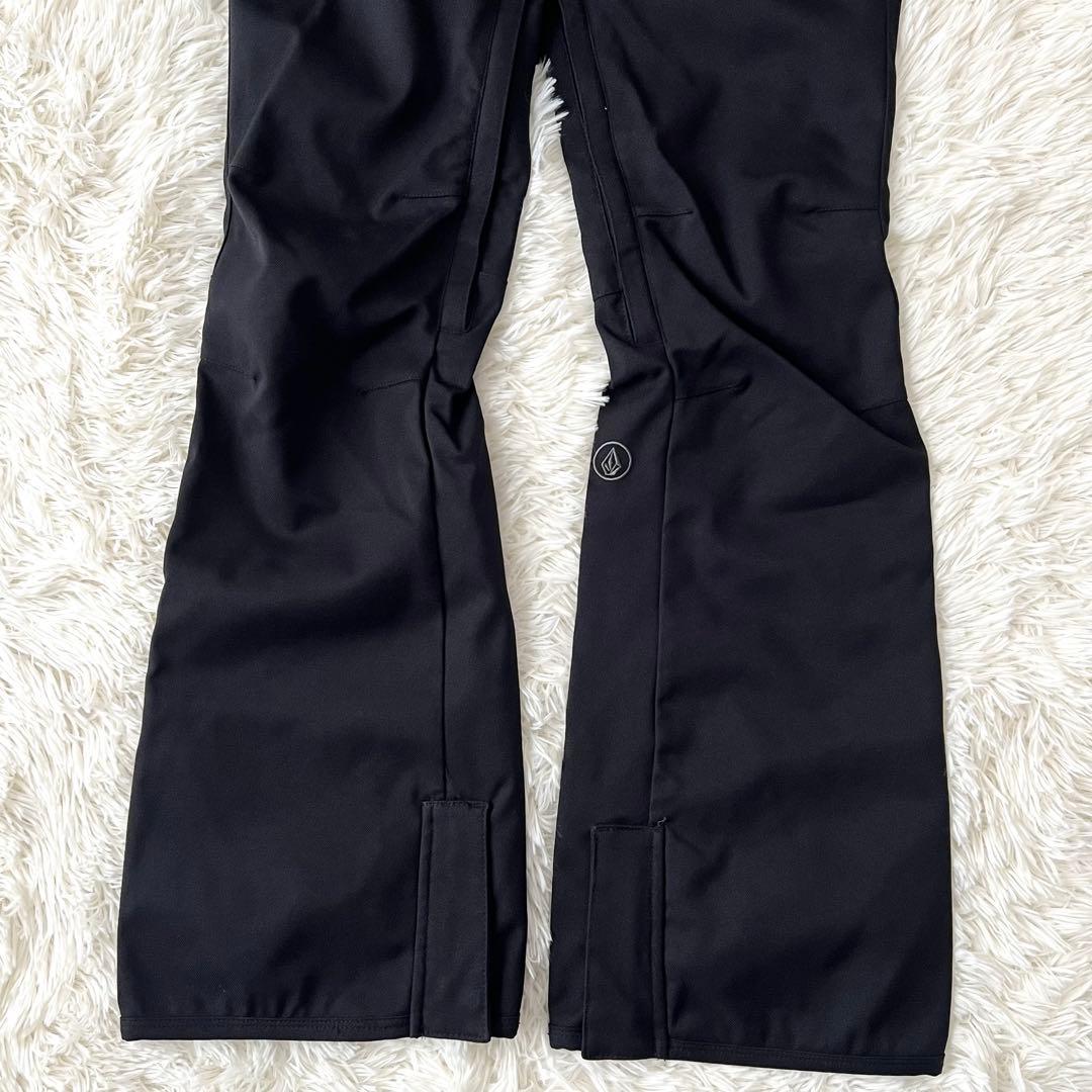 【美品】VOLCOM スノーボードウェア パンツ スリムストレッチ 黒 SP