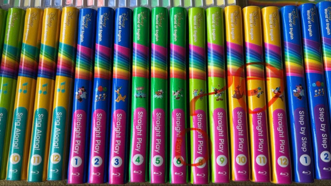 DWE ワールドファミリー　英語教材セット