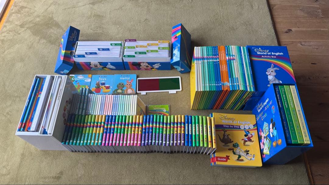 DWE ワールドファミリー　英語教材セット