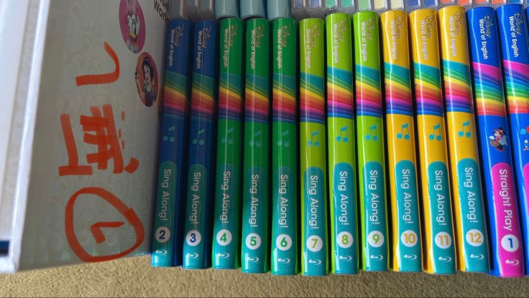 DWE ワールドファミリー　英語教材セット