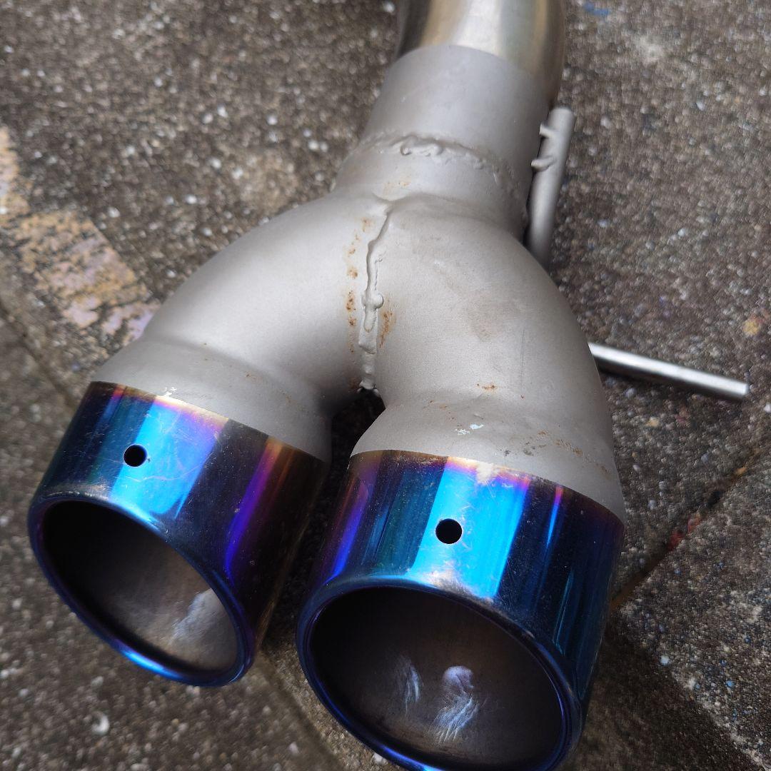 Blue Suns　 320i 社外マフラー E90