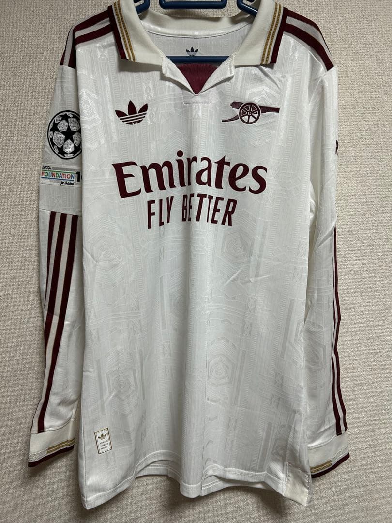 25-26アーセナル　サード　長袖　3rd新品未使用タグ付　XL ウーデゴール