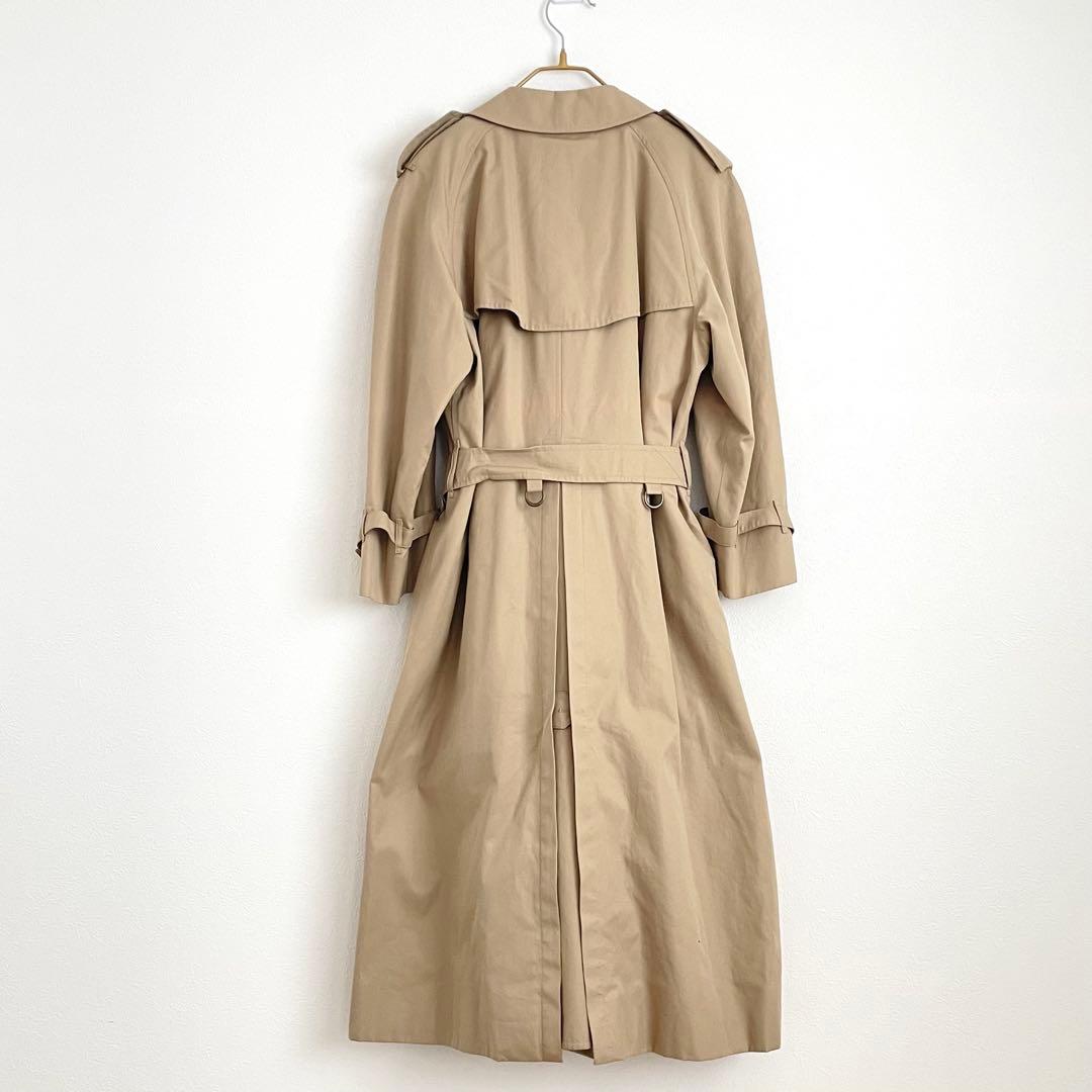 美品 Burberrys 11号 ノバチェック トレンチコート 着丈116cm