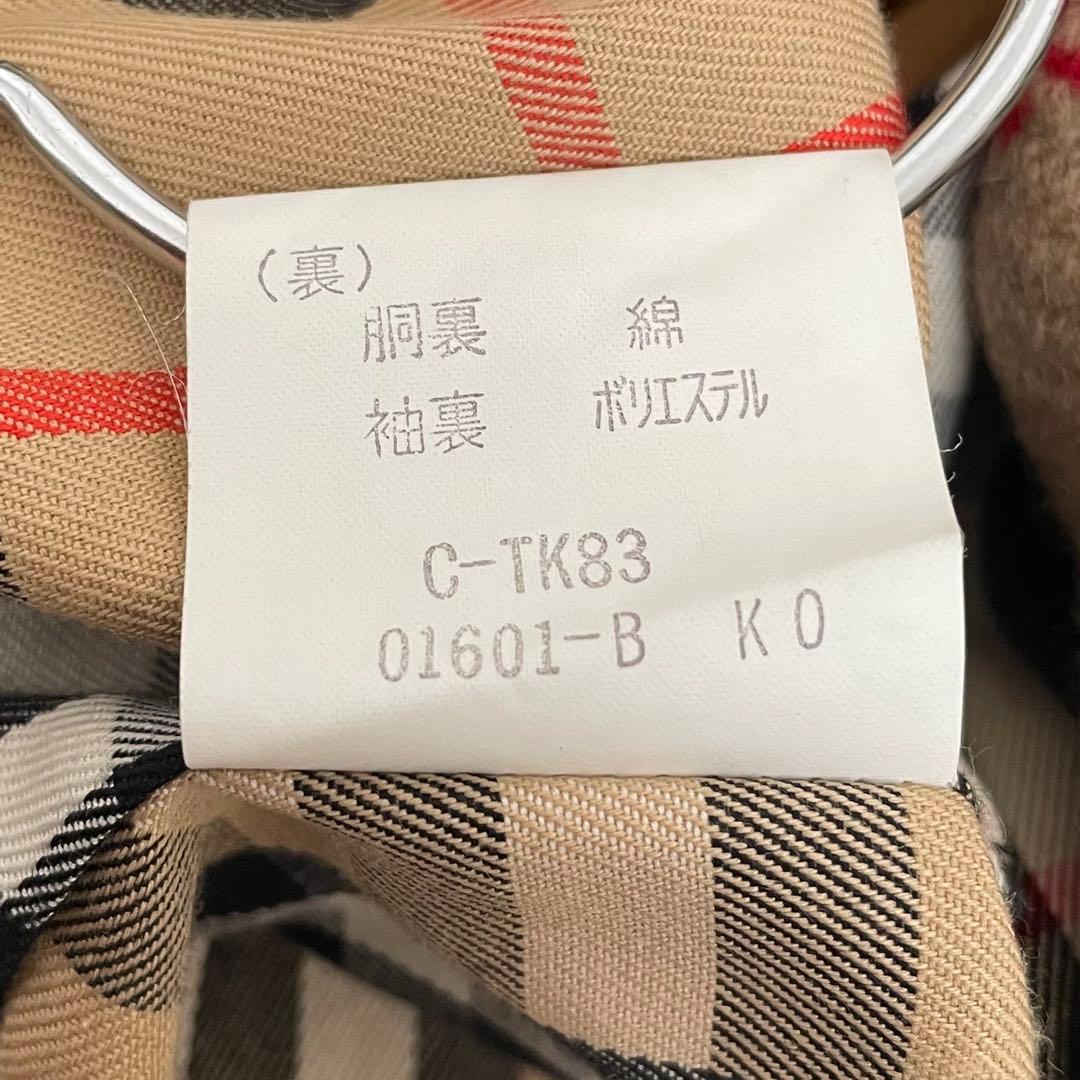美品 Burberrys 11号 ノバチェック トレンチコート 着丈116cm