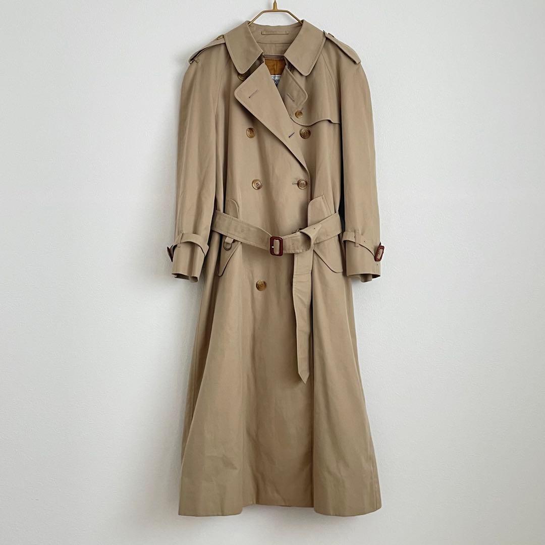 美品 Burberrys 11号 ノバチェック トレンチコート 着丈116cm