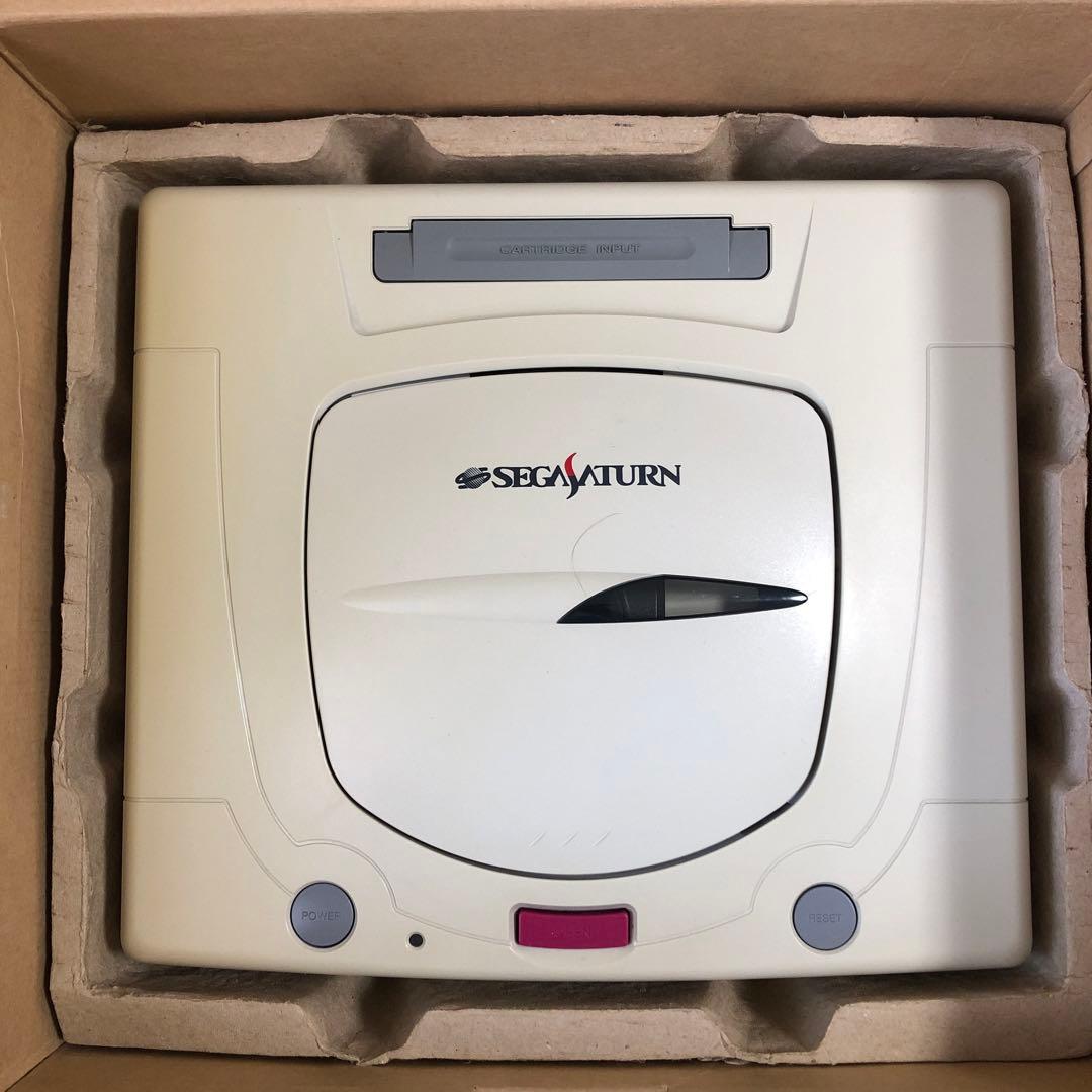 ジャンク セガサターン 本体 箱説付き
