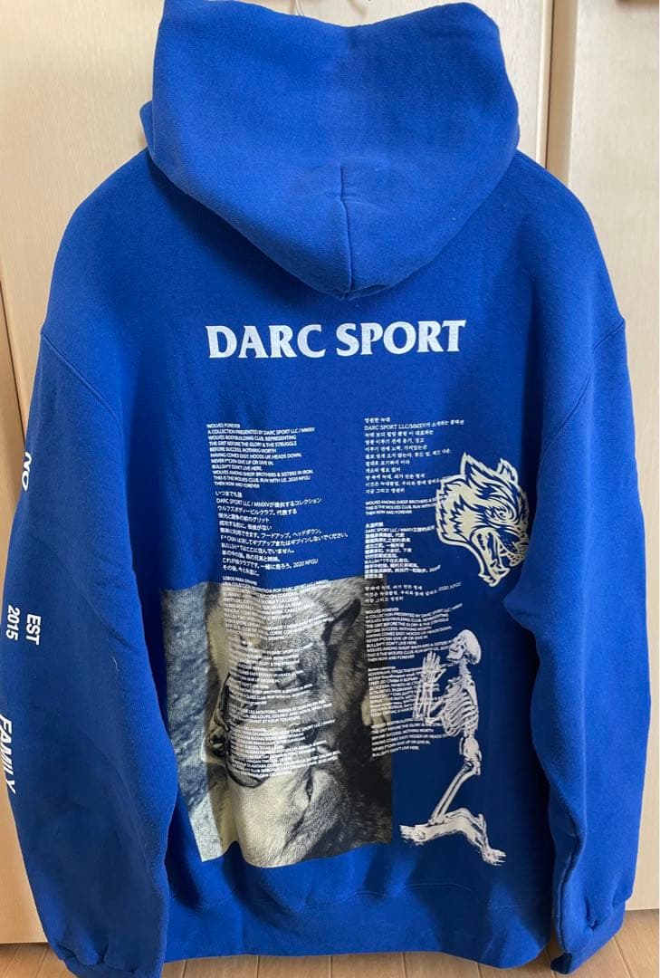その他 Darcsport blue Hoodie