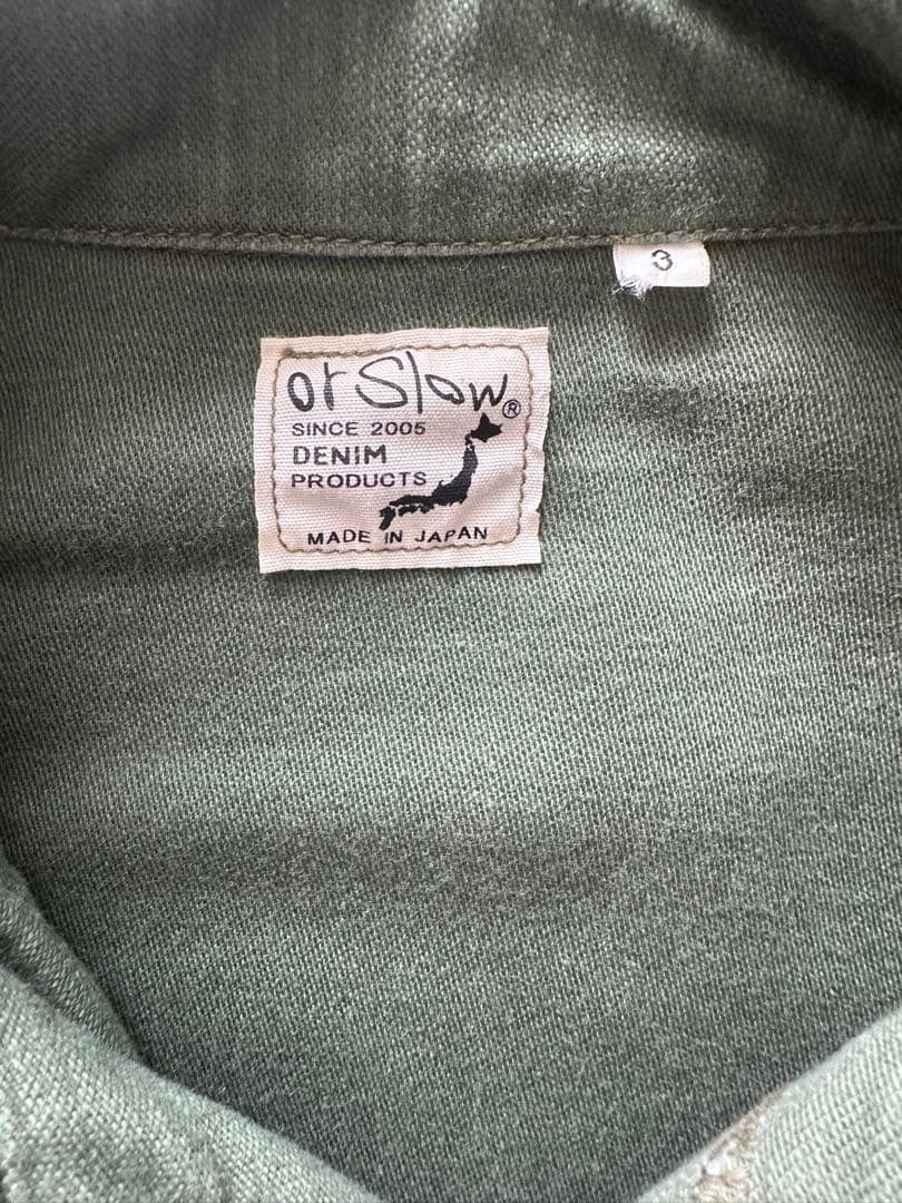 orSlow オアスロウ アーミー ミリタリージャケット