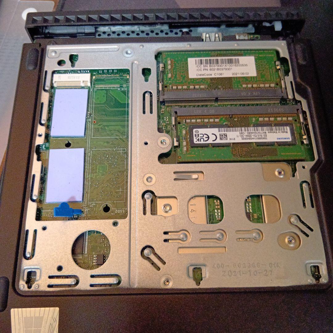 M70q i5-10世代 16G SSD512G+1TB Wi-Fi6