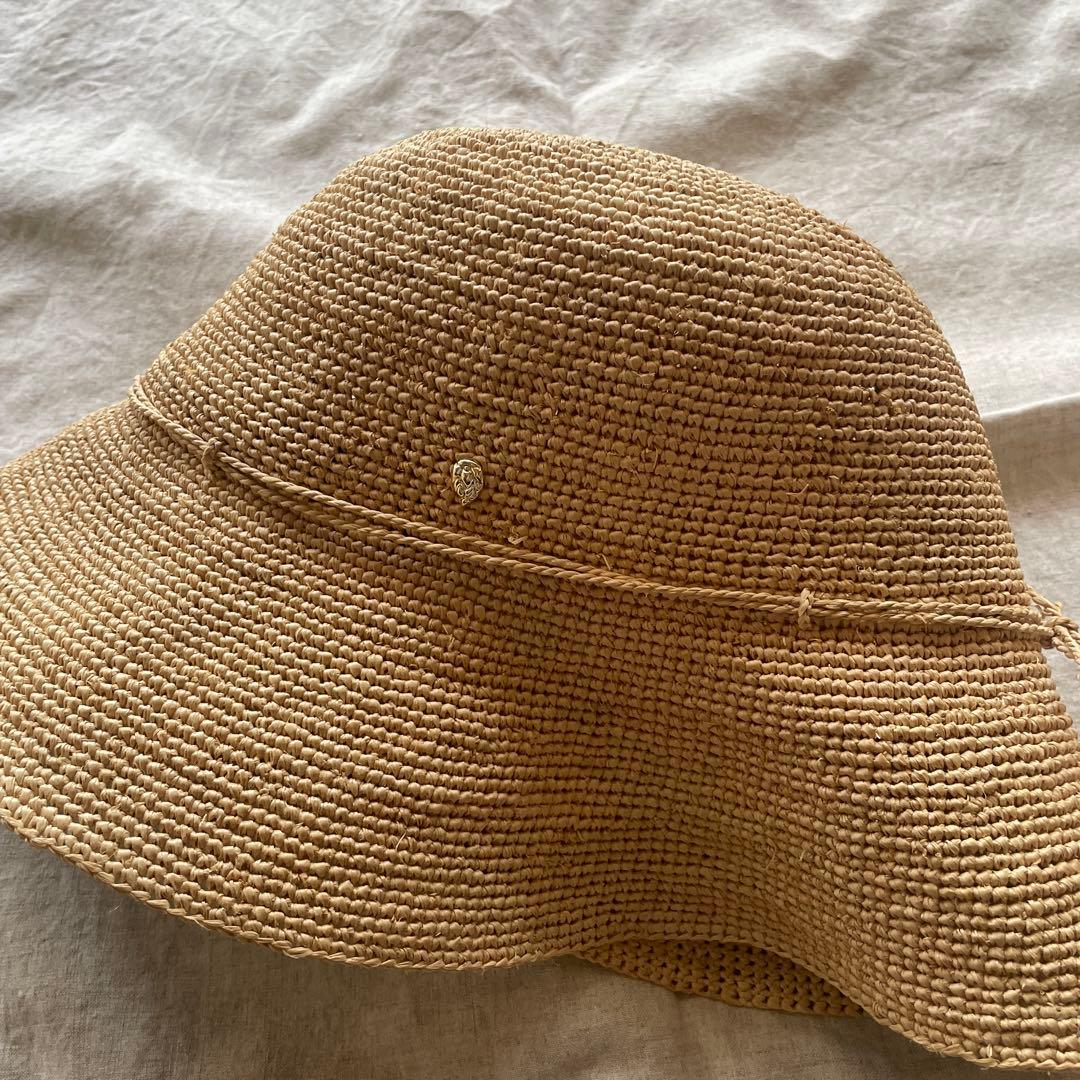 新品未使用　ヘレンカミンスキー　ラフィア　帽子　Villa9