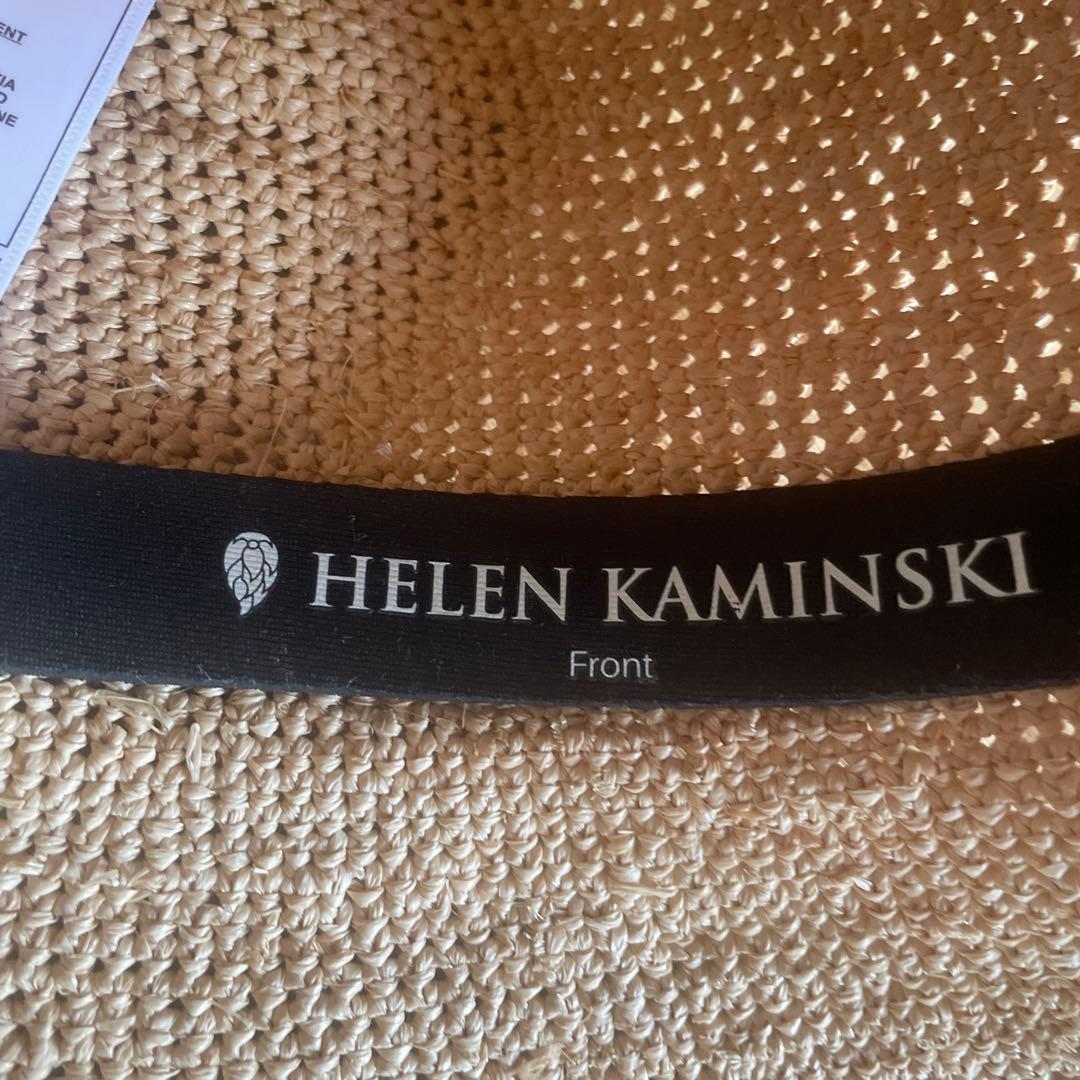 新品未使用　ヘレンカミンスキー　ラフィア　帽子　Villa9