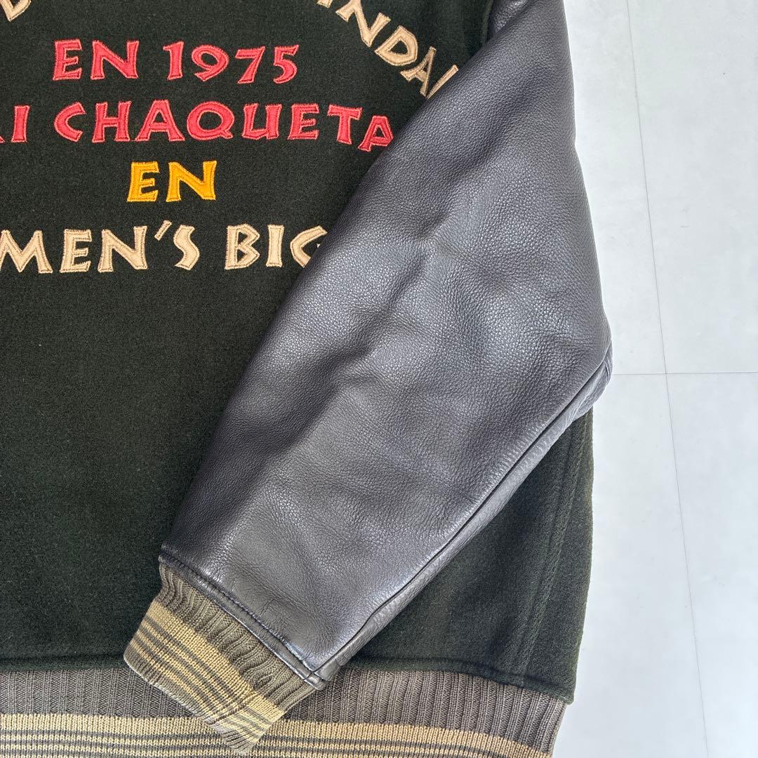 MEN'S BIGI スタジャン　袖レザー