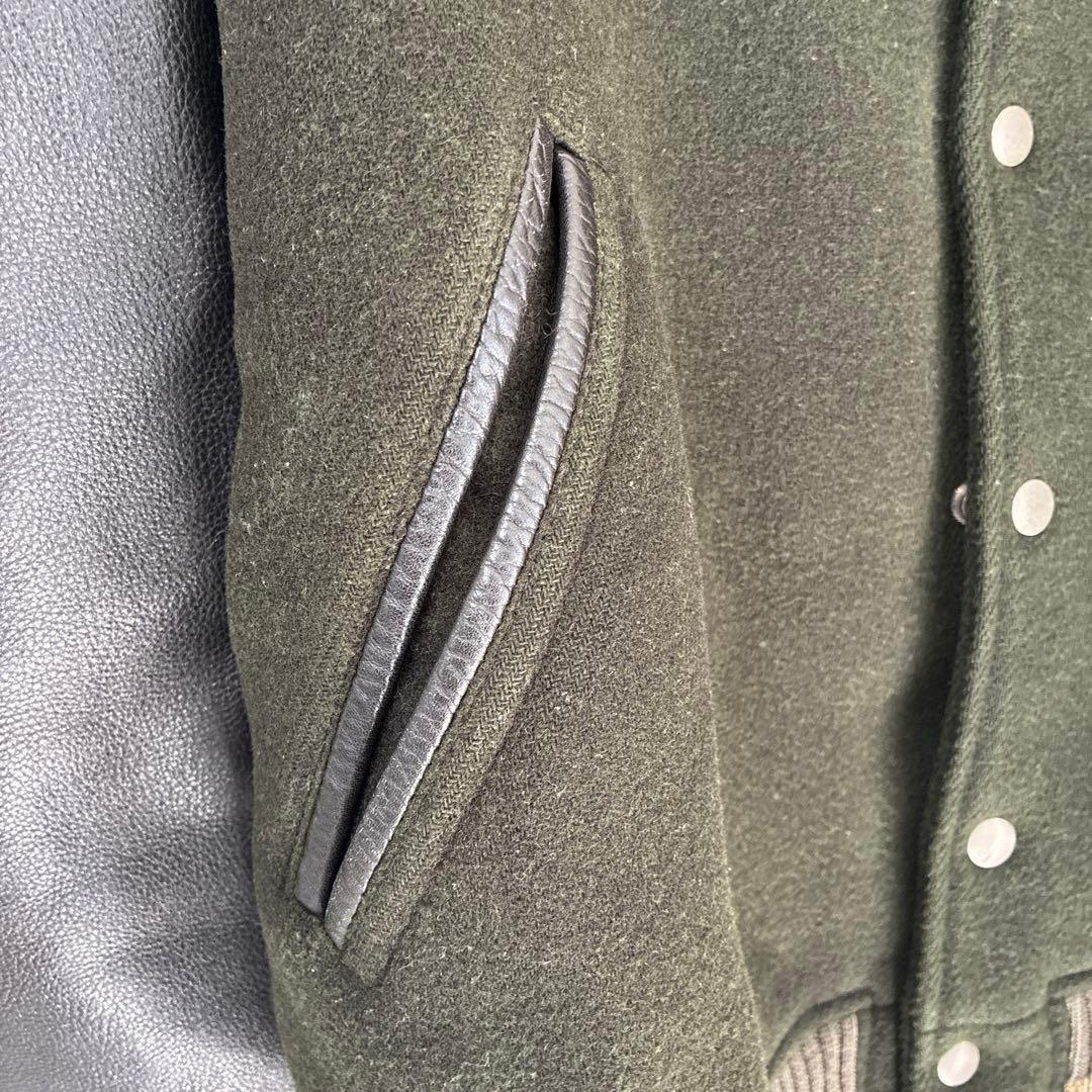 MEN'S BIGI スタジャン　袖レザー