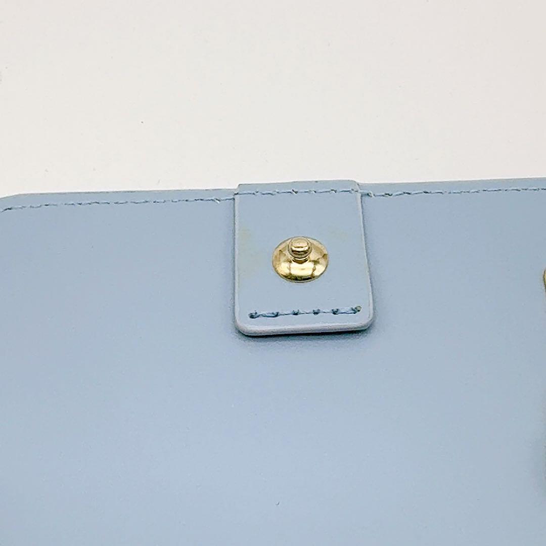 ポールスミス キーケース ケース サックス×ラビット 新品レザー本革うさぎ