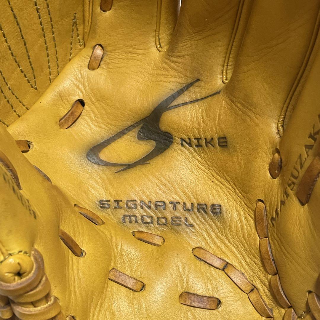 【レア】 NIKE シグネチャーモデル 松坂大輔モデル 軟式用グローブ