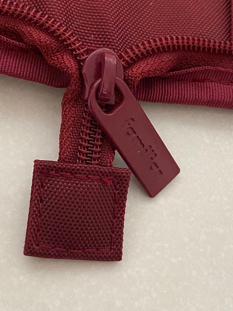 familiar ファミリア　母子手帳　リバティ　赤　美品