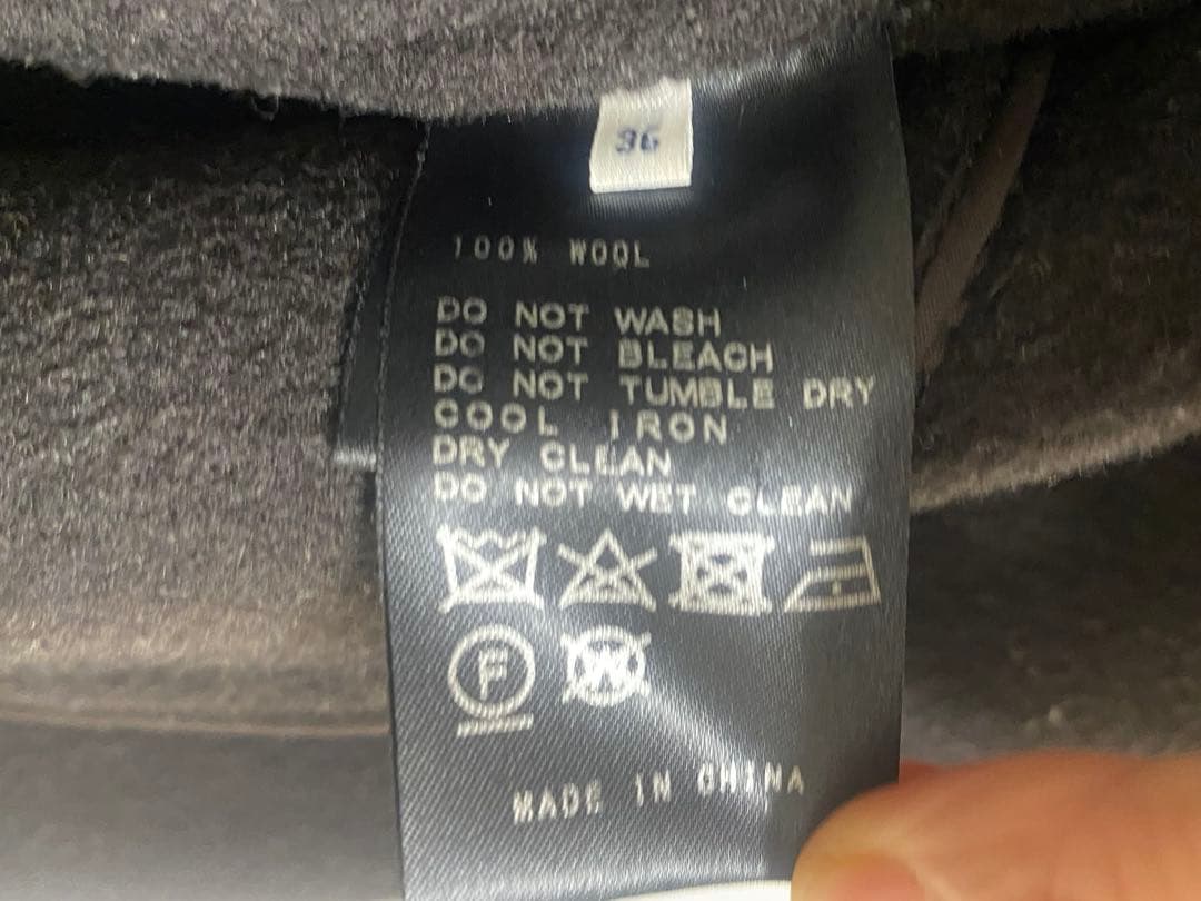 plage ハミルトンテーラードコート36 ブラウン