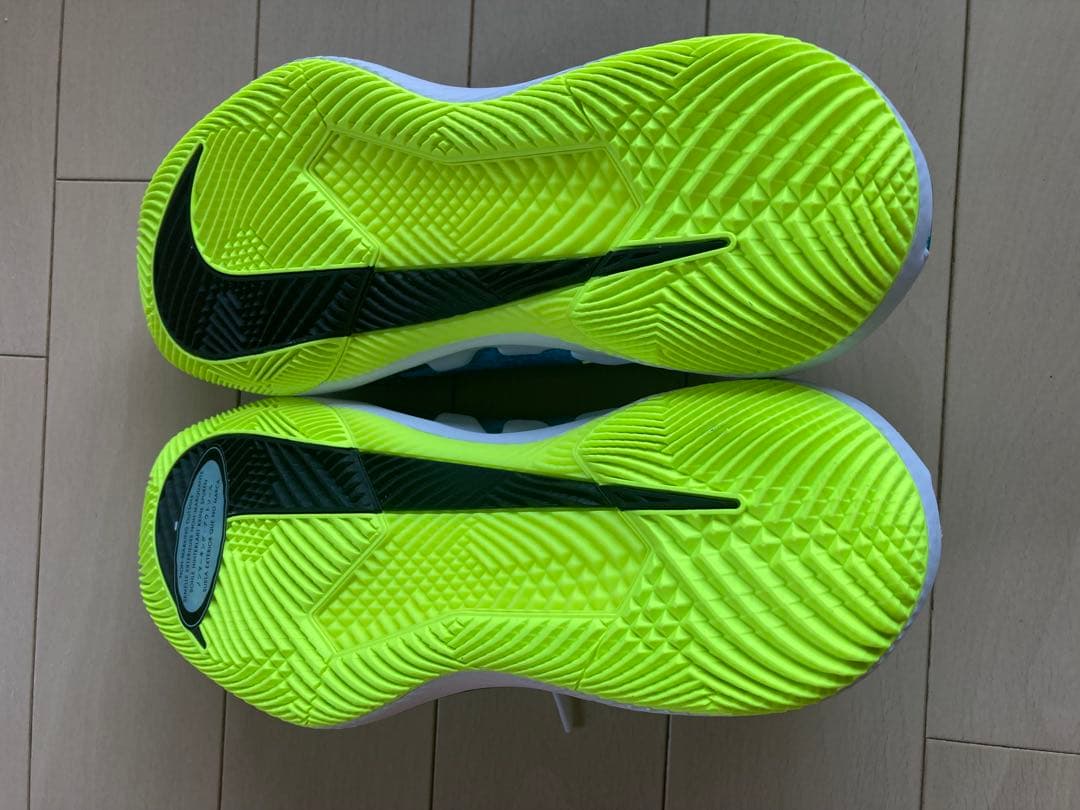 Nike テニスシューズ 青/緑/黒