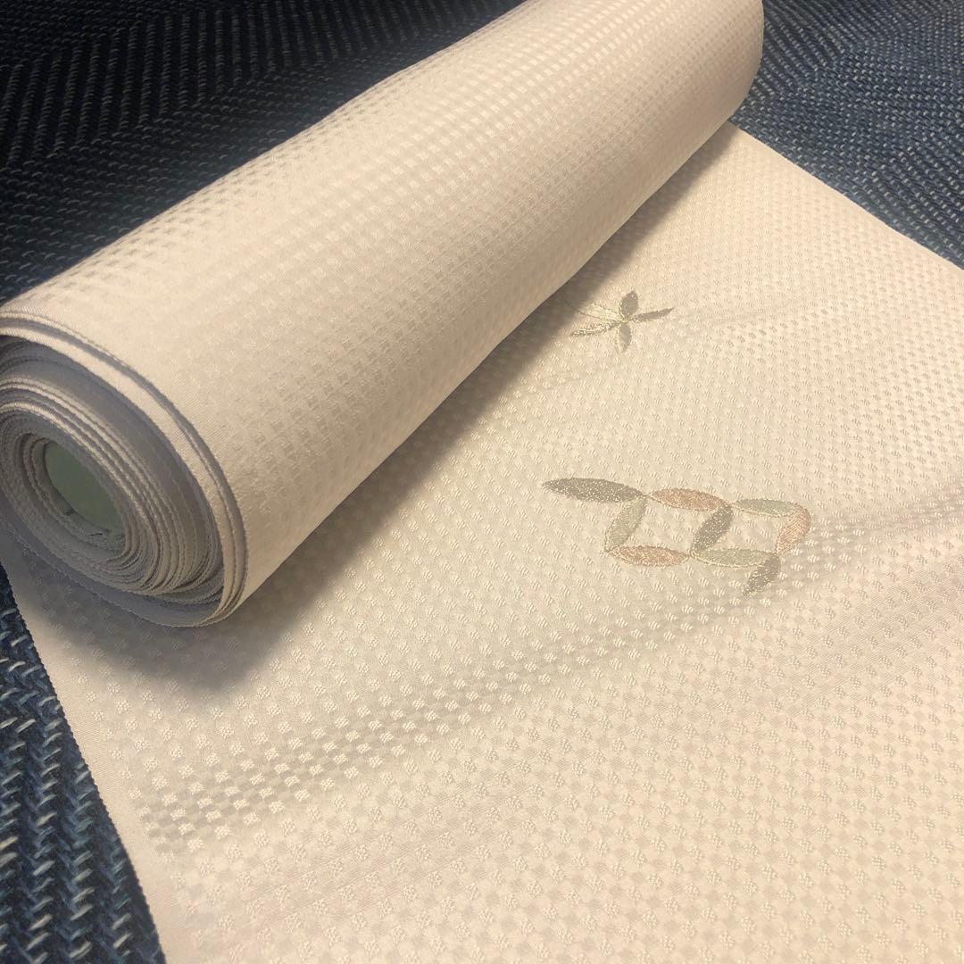 丹後ちりめん　付下げ　反物