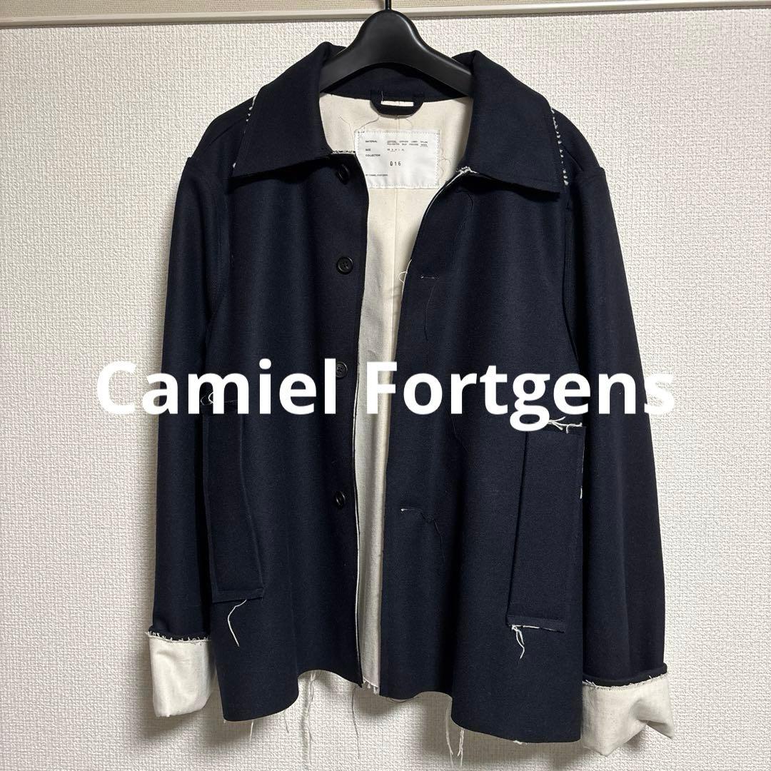 Camiel Fortgens カミエル フォートヘンス ウールコート Sサイズ